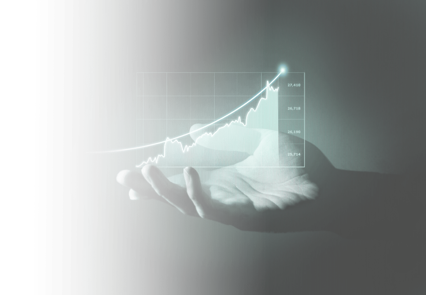 business-concept-with-graphic-holography-1